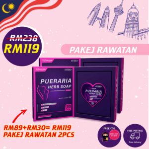 2 Pueraria Herbs Soap